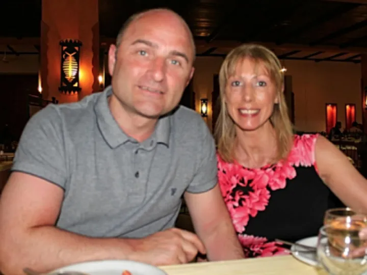 Adam and Clare Lovatt