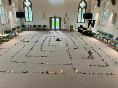 Labyrinth Good Friday 2022