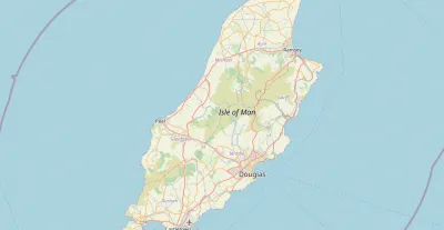 Map showing the location of Methodist Isle of Man