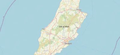 Map showing the location of Methodist Isle of Man