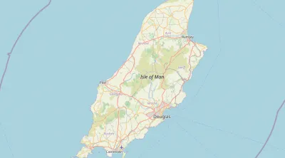 Map showing the location of Methodist Isle of Man