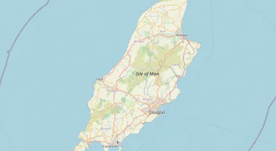 Map showing the location of Methodist Isle of Man