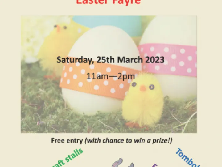 Easter Fayre &ndash; 25 March 2023