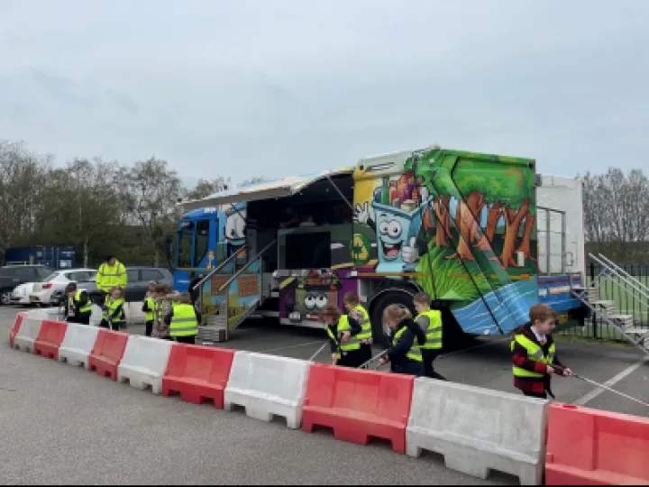 Recycling Bus