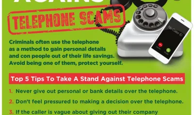 Avoiding Scams Poster