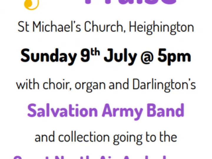 Songs of Praise Heighington 09072023
