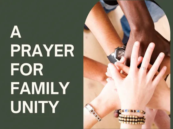 30- A Prayer for Family Unity 3x4