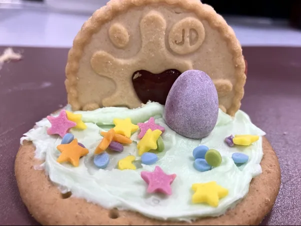 Easter tomb biscuits made by our young people...Happy Easter from God Squad!