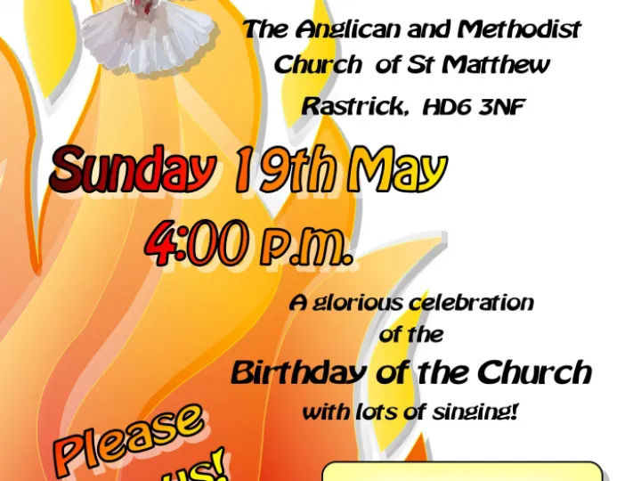 Pentecost Praise Poster May 2024