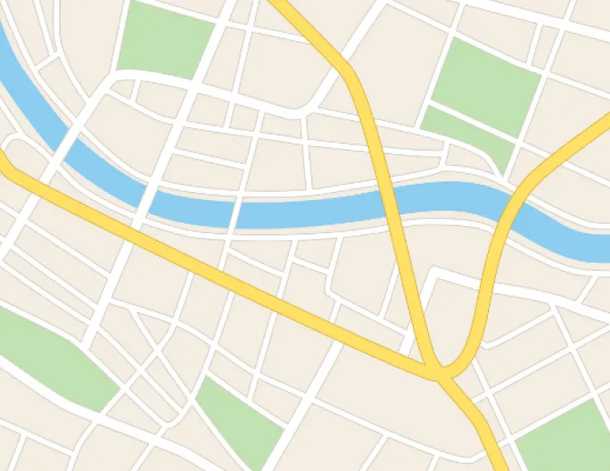 Map showing the location of Dappleshire Methodist Circuit