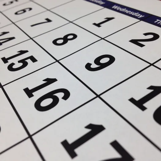 Calendar, date, time