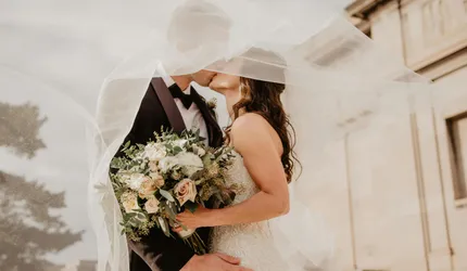 Man And Woman Kissing