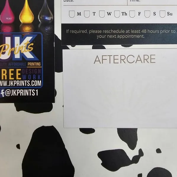 Next appointment card