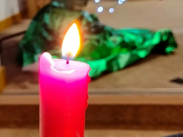 BMC Trinity candle