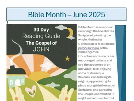 Bible Month