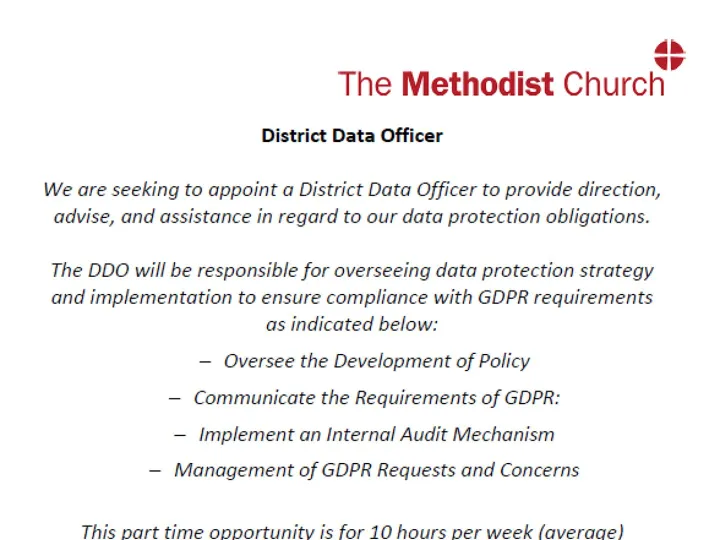 Data Officer