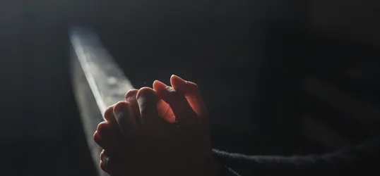 Prayer, hands, church, light, religion, faith