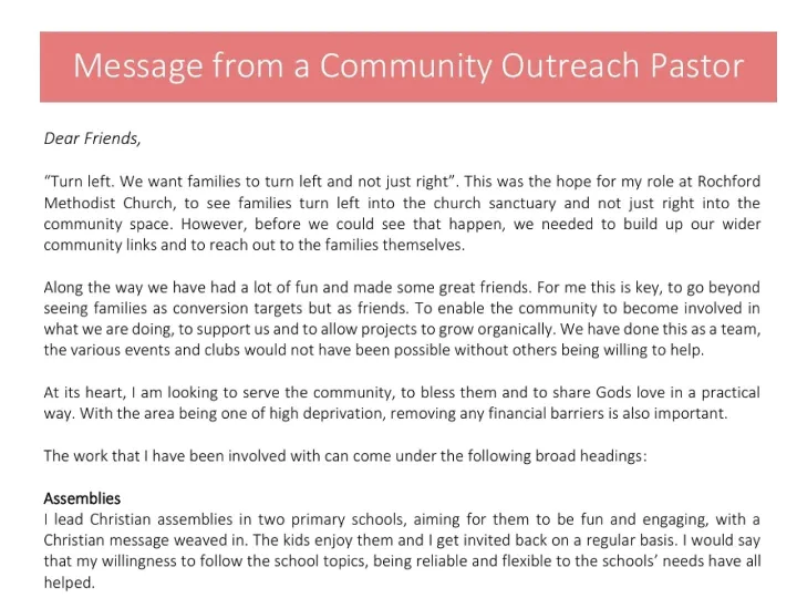 Newsletter Mike 1
