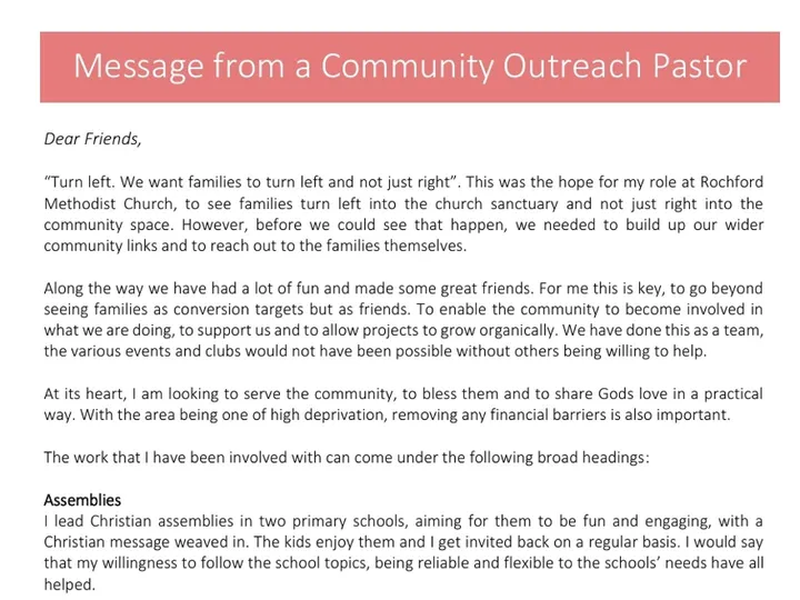 Newsletter Mike 1