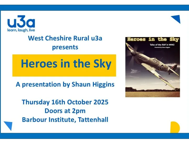 u3a 16 Oct 25