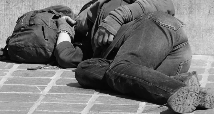 Wanderer, people, man, sleep, tramp, homeless