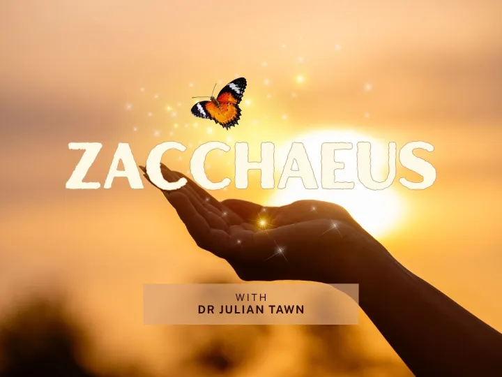 2nd Nov: Zacchaeus