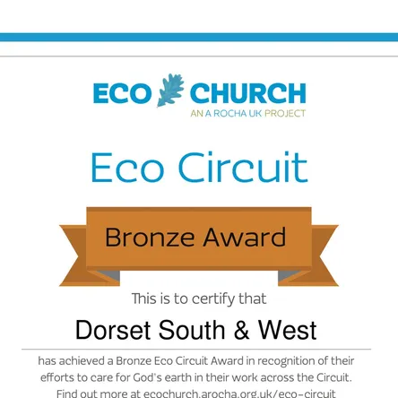 Dorset South & West Methodist Circuit Eco-Circuit-