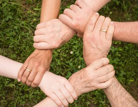 Team spirit, teamwork, community, support