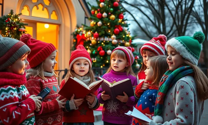 Carols round the tree