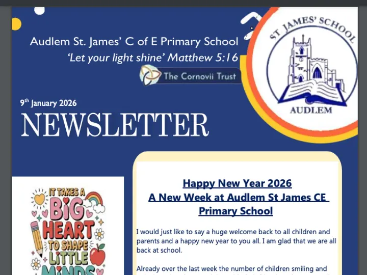 School Newsletter 09/01/26