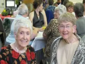 Wynne Sinclair and Jenny Moult