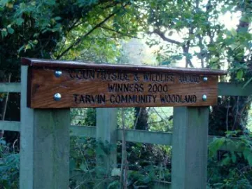 Townfield Lane Oak Award Sign