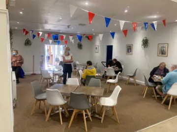 cafe in use