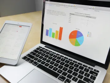 Gray and Black Laptop Computer