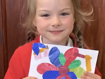 "Flower with the butterflies"