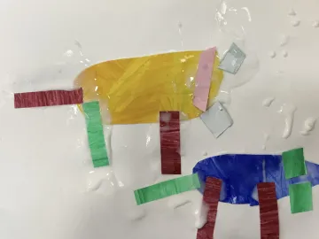 "The three little flowers"