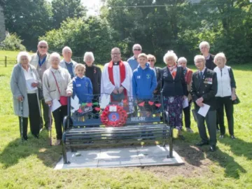 Helsby Dday Bench