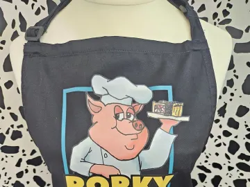 Porky Pies Apron With Dtf Printing