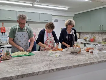 Centerpoint Volunteers Preping