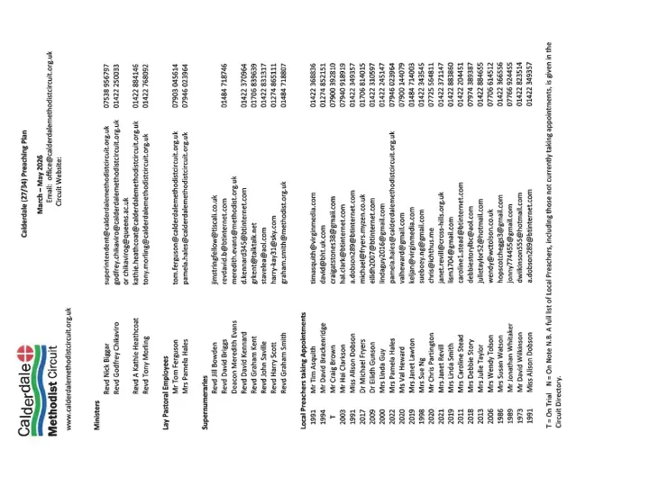 March 2026 &ndash; May 2026 Plan &ndash; Issued 29