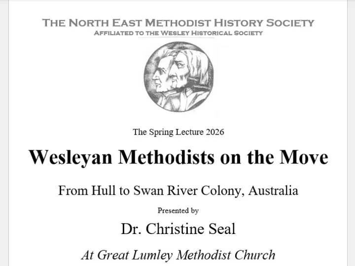 NE Methodist History Society 28.03.2026.2