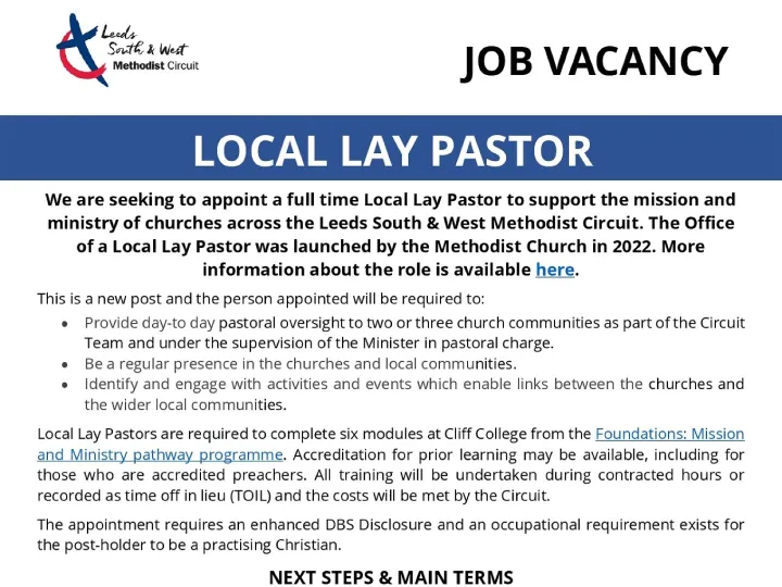 Leeds South & West Mc &ndash; Advert &ndash; Llp