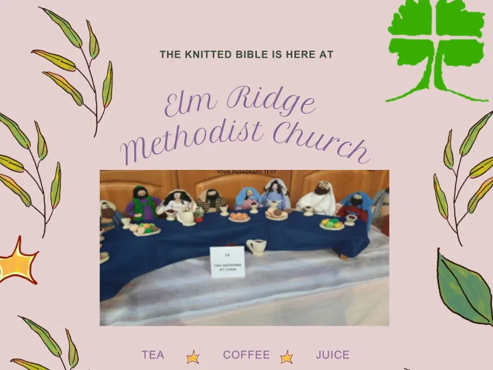 Knitted Bible At Elm Ridge April 2026