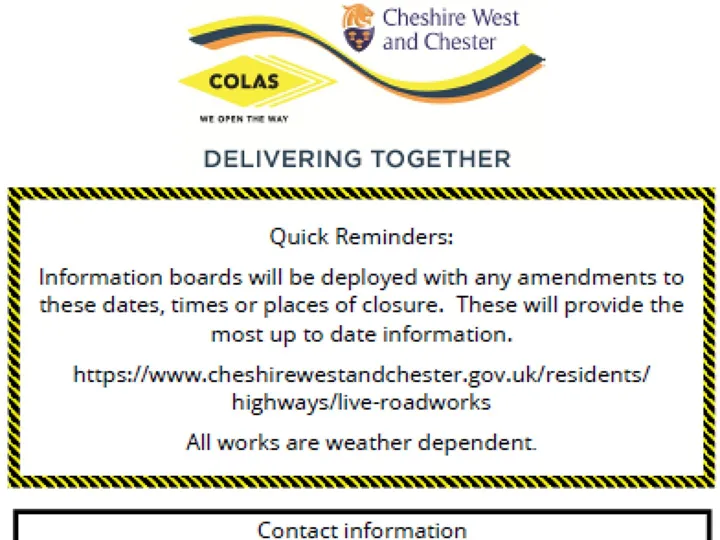 Kelsall Roadworks 5