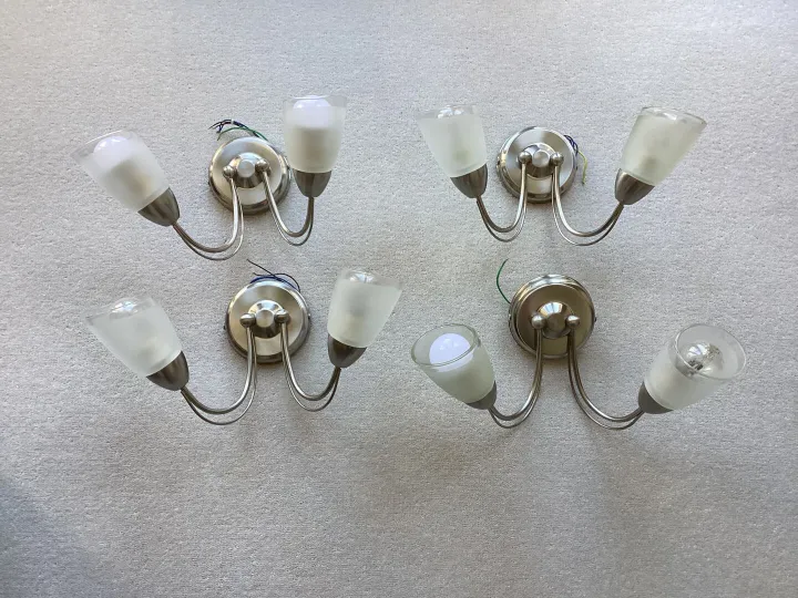 Items for sale &ndash; Set of 4 wall lights &pound;30