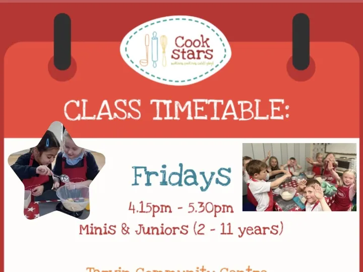Cookstars Timetable
