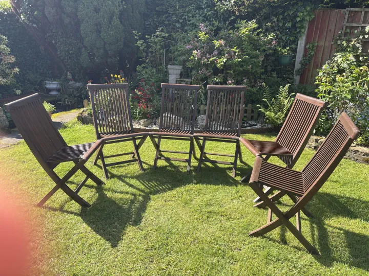 Items for sale &ndash; Hardwood garden chairs &pound;50