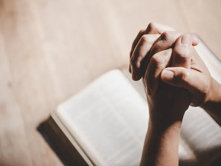 Spirituality and religion, Hands folded in prayer