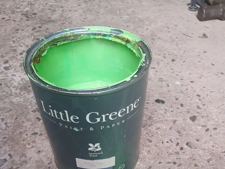 Items for sale &ndash; Little greene paint &ndash; 500ml lime &pound;1