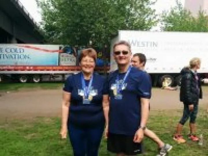 Revs Phil & Jane Sharpe 10k Portland Oregon 17th May 2015